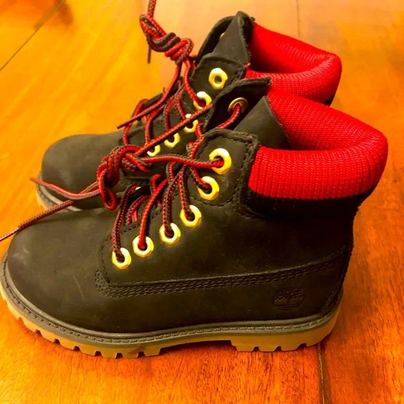 Timberland | Shoes | I Am Selling These Black And Red  display picture 2